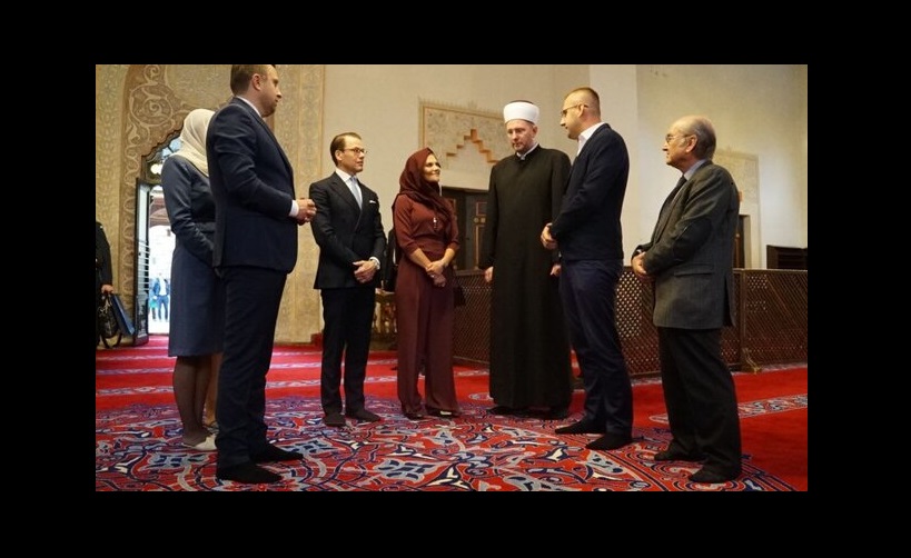 پوشش حجاب شاهزاده ویکتوریا ولیعهد سوئد جنجالبرانگیز شد
