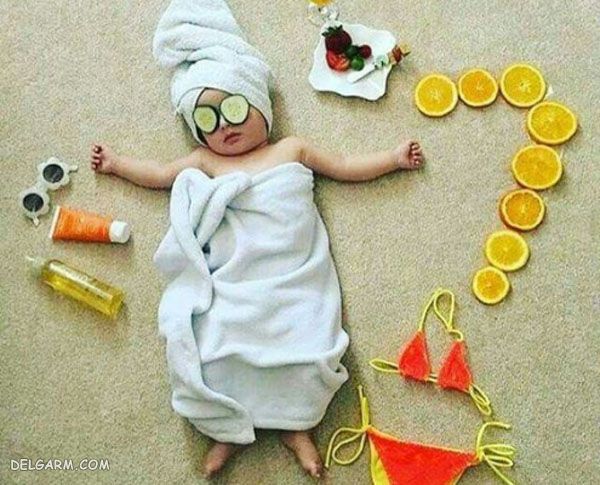 ۱۲ ترفند حیرت انگیز برای عکس گرفتن از نوزادان