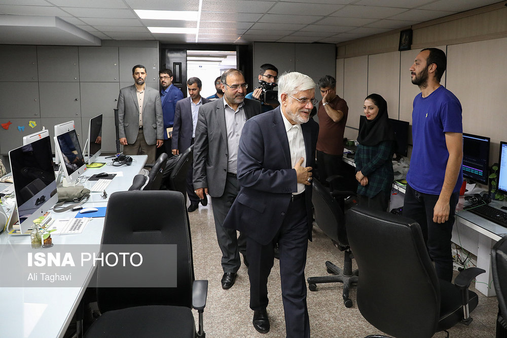 بازدید عارف از ایسنا