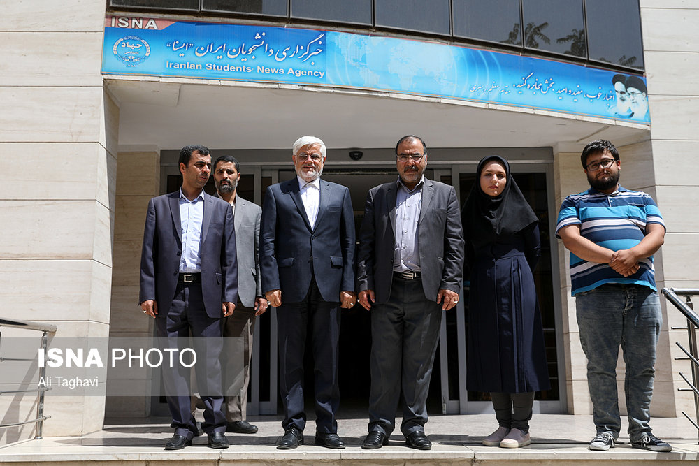 بازدید عارف از ایسنا