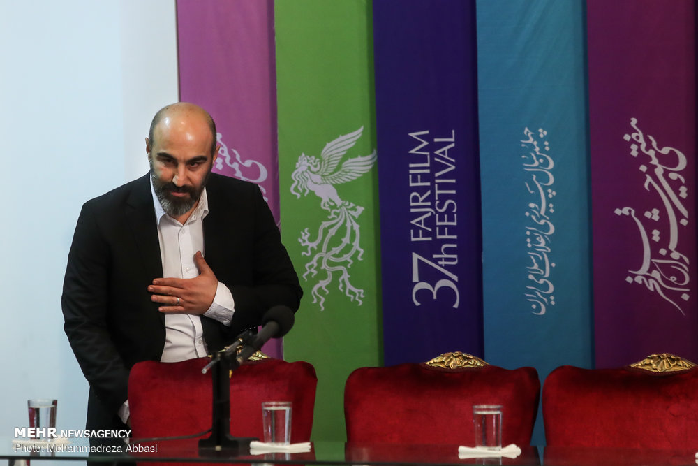 تصاویر نشست خبری فیلم قسم از محسن تنابنده