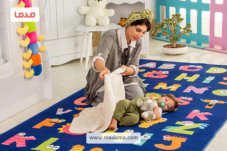 فرش مخصوص کودکان چه ویژگی هایی دارد؟