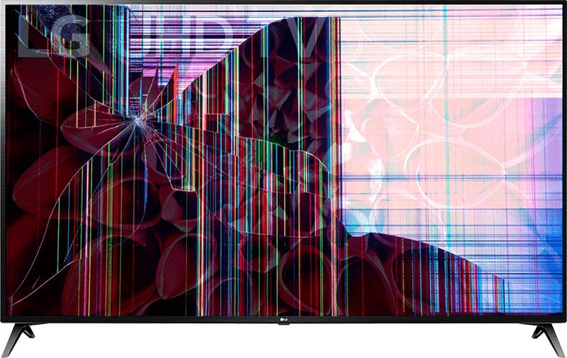 علت خط افتادن روی صفحه تلویزیون LED ال جی