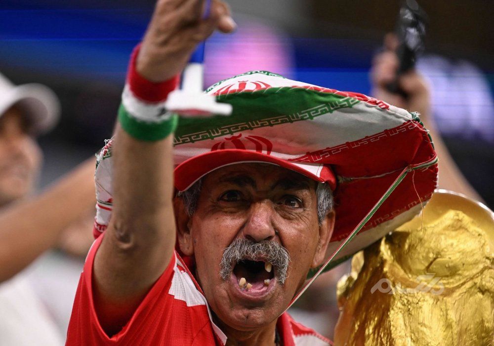 هوادران تیم ملی فوتبال ایران و آمریکا / جام جهانی قطر 2022