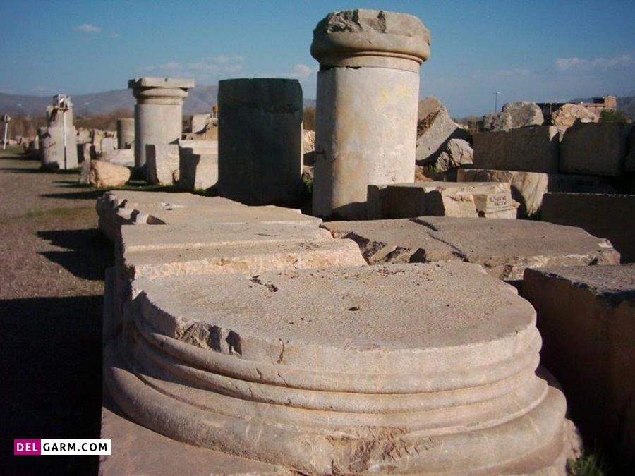 معبد آناهیتا از جاذبه های دیدنی کرمانشاه