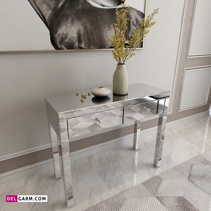 میز کنسول آینه ای 