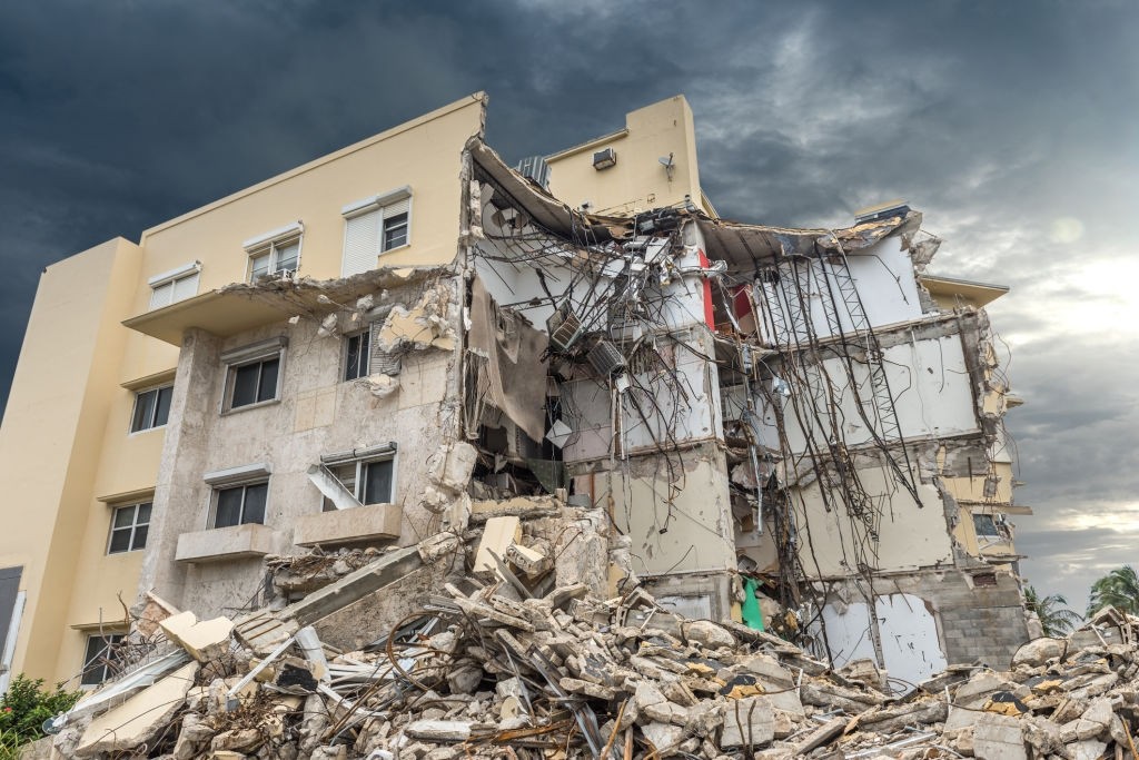 نقاط امن ساختمان در زلزله