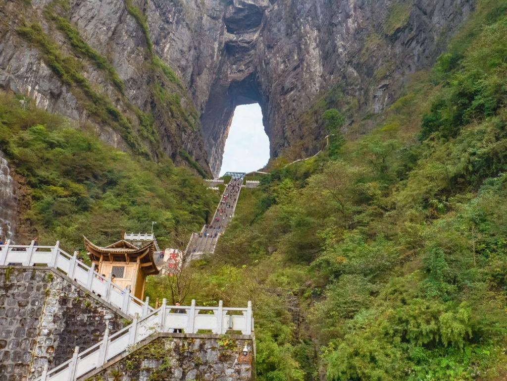 دروازه بهشت چین + تصاویر