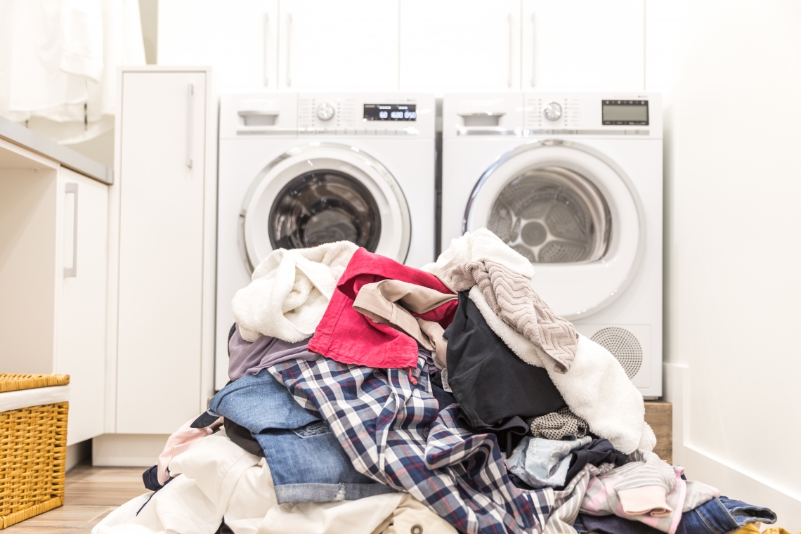 رفع چروک شدن لباس در ماشین لباسشویی