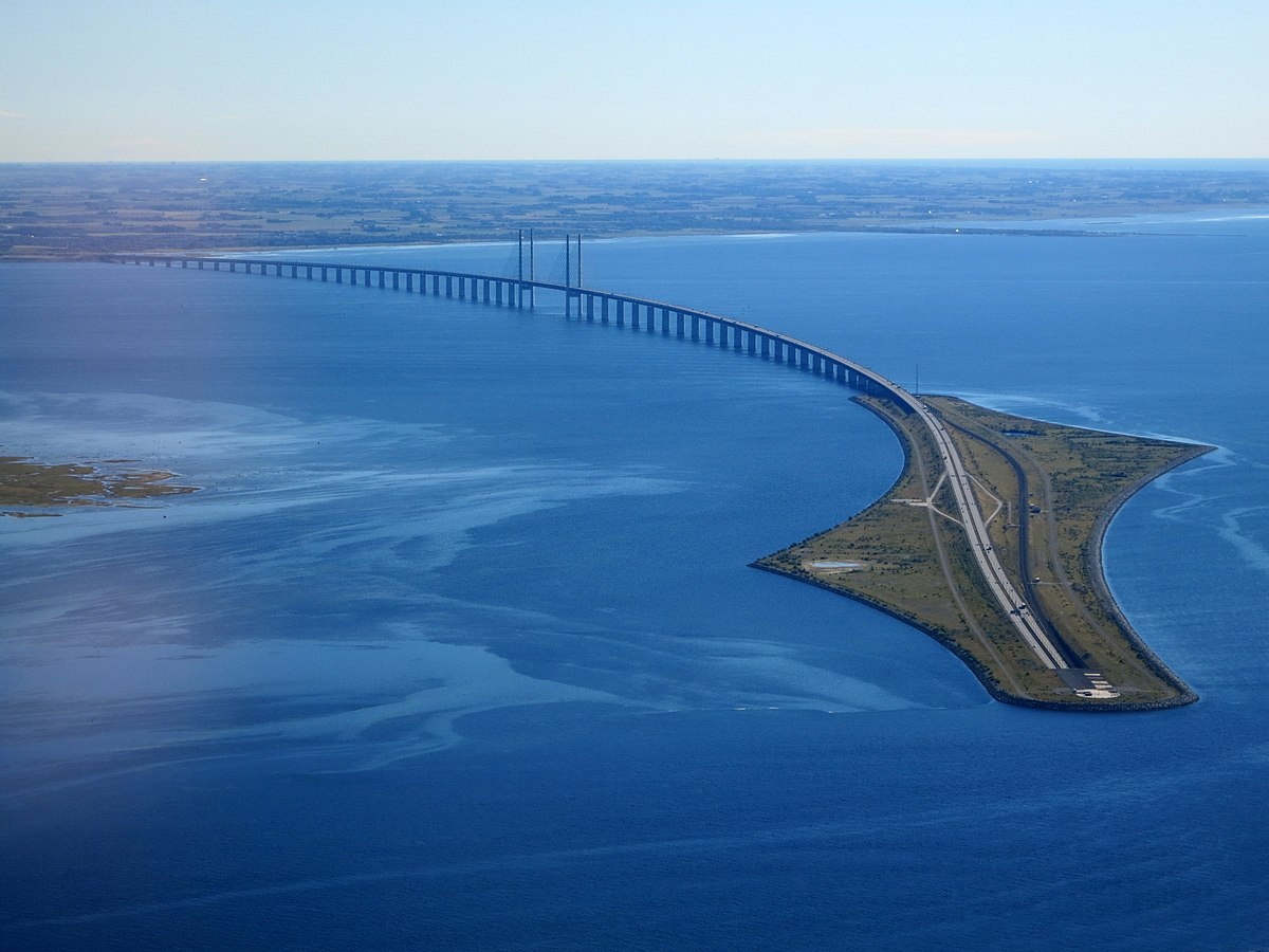 عکس از پل Øresund