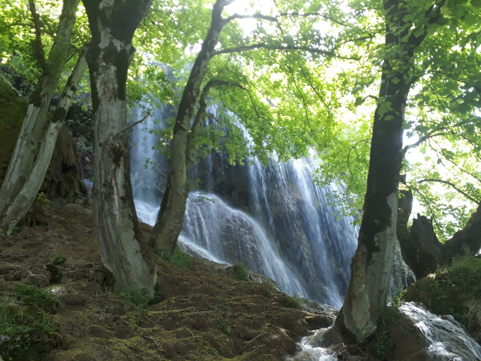 آبشارهای گلستان: آبشار آق‌سو