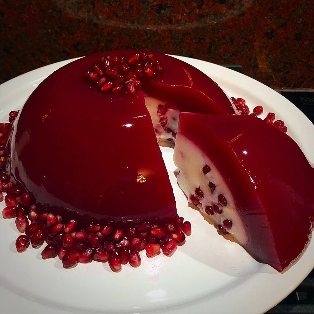 ژله انار