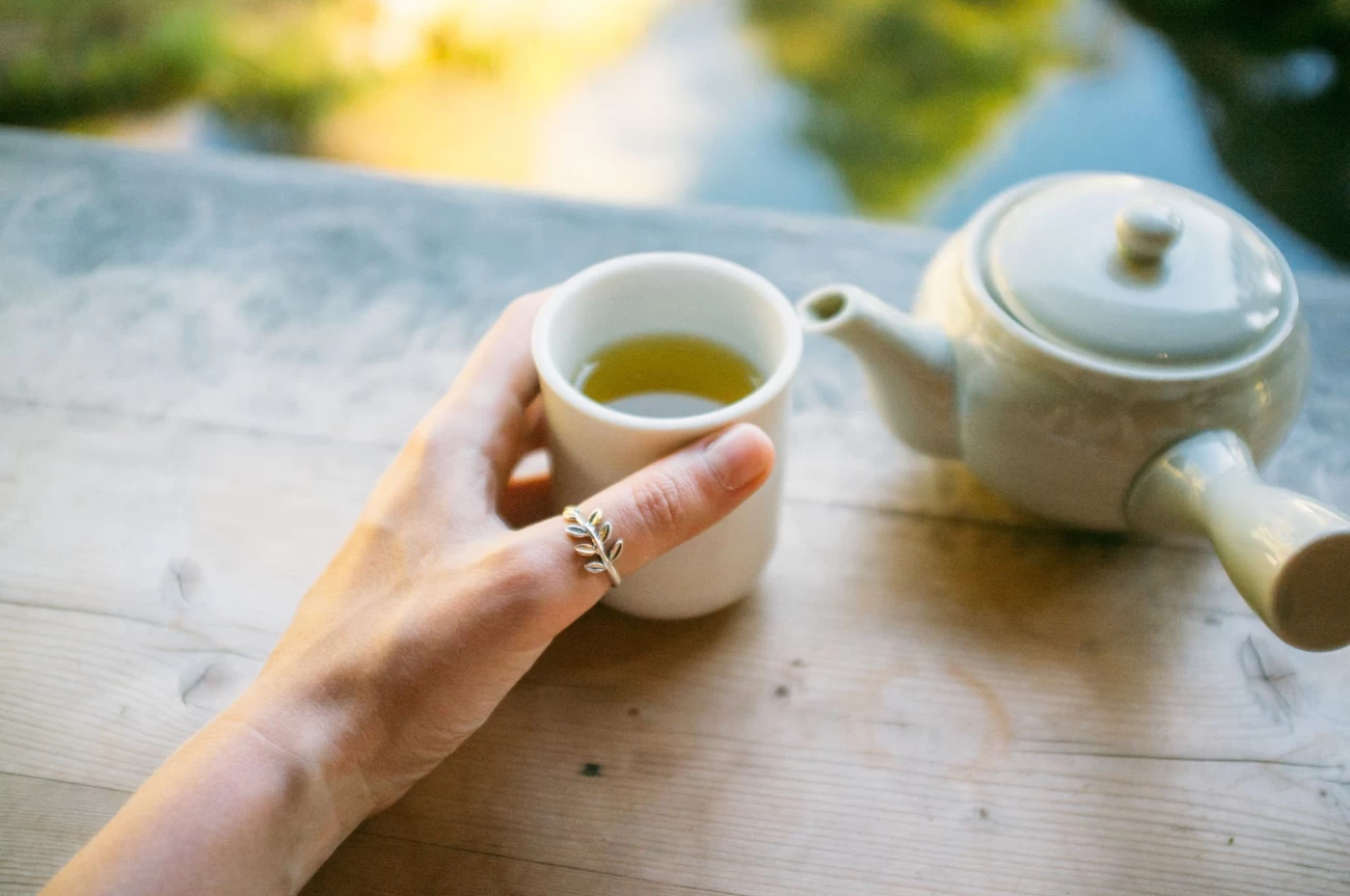نشانه های چای سبز اصل