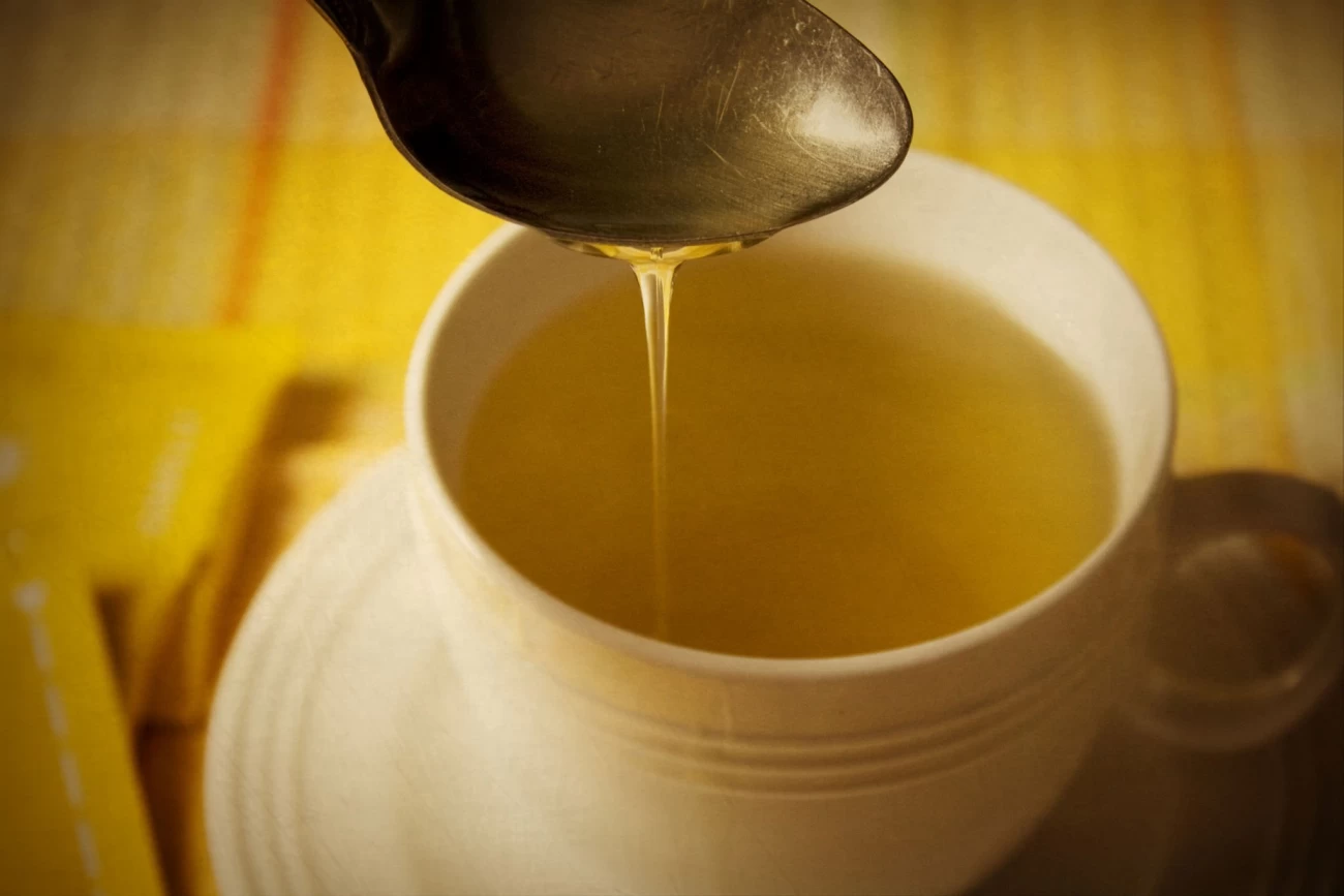 عسل و چای