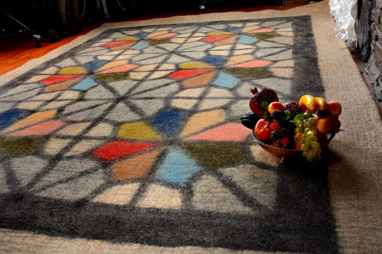 فرش نمدی