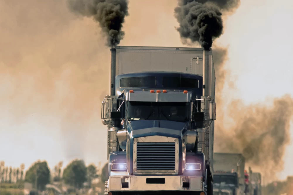 4 علت اصلی دود کردن کامیون که رانندگان باید بدانند !
