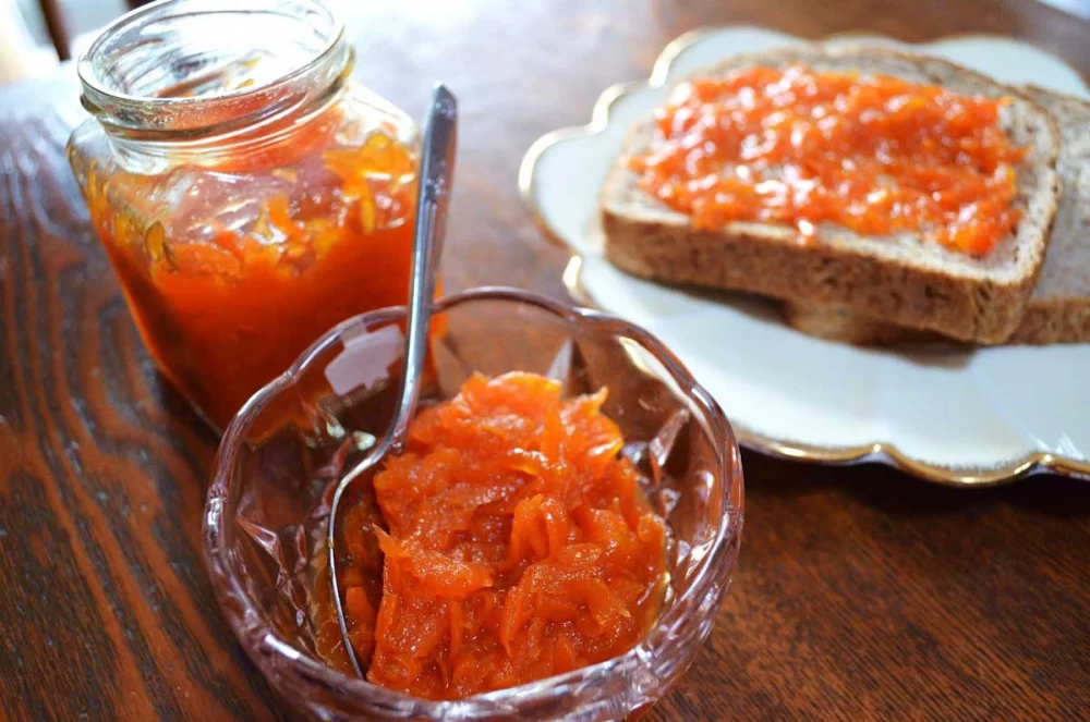 طرز تهیه مارمالاد هویج