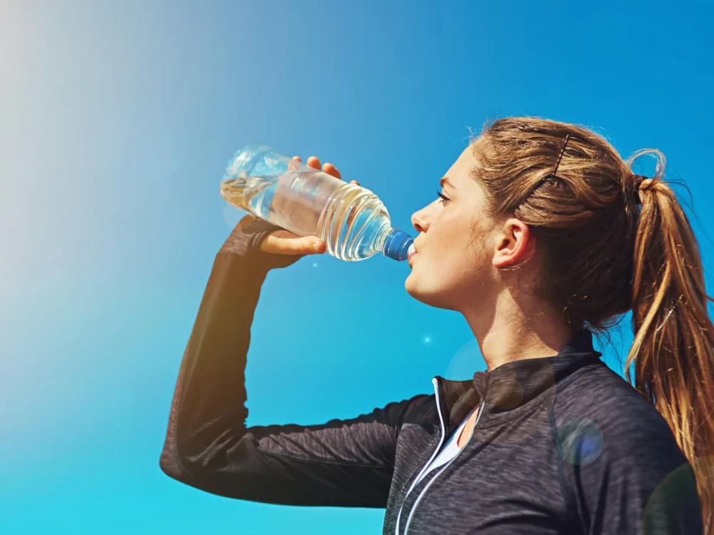 فواید آب هنگام ورزش کردن