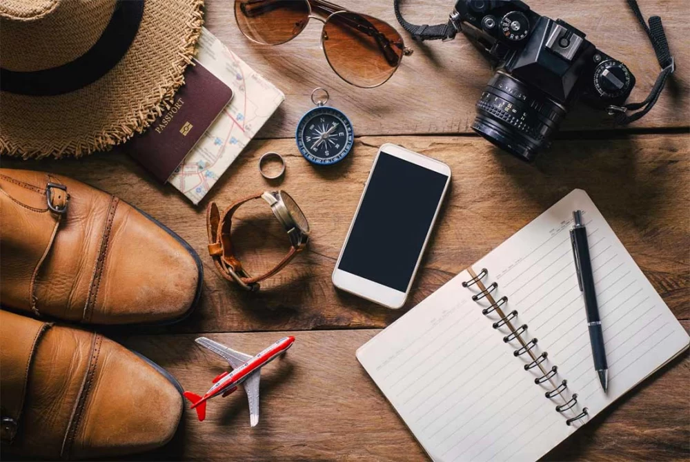 وسایل مورد نیاز برای سفر