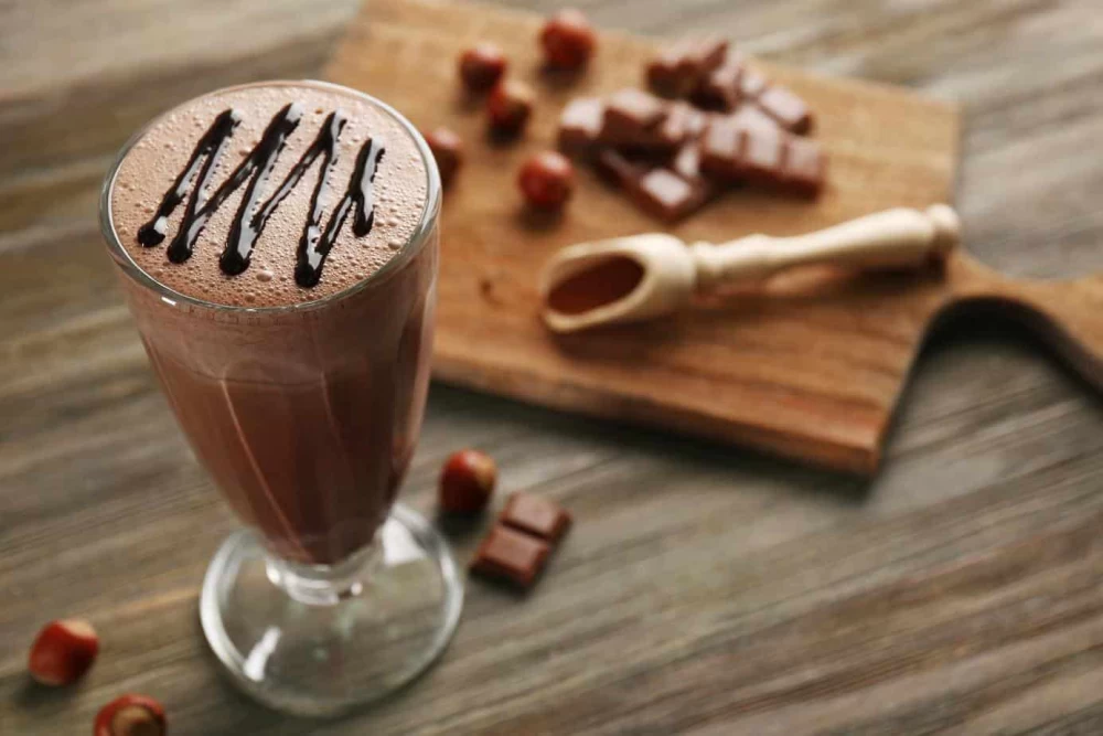 میلک شیک شکلاتی