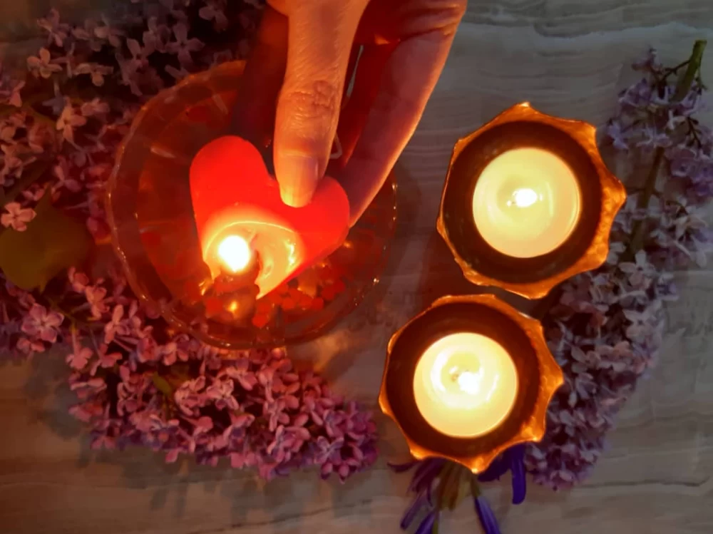 انرژی درمانی با شمع
