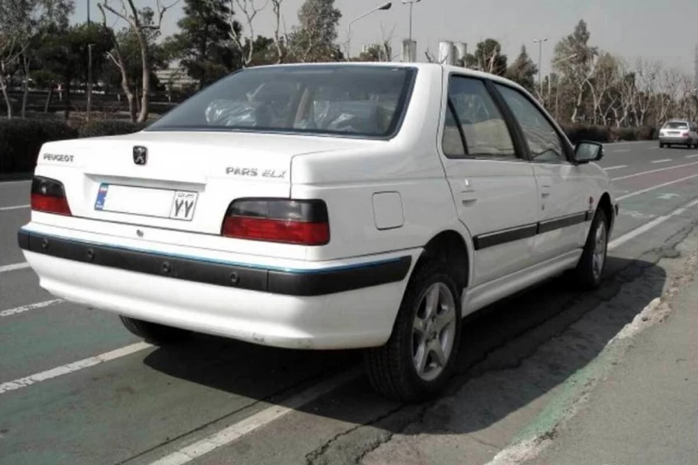 مشخصات پژو پارس