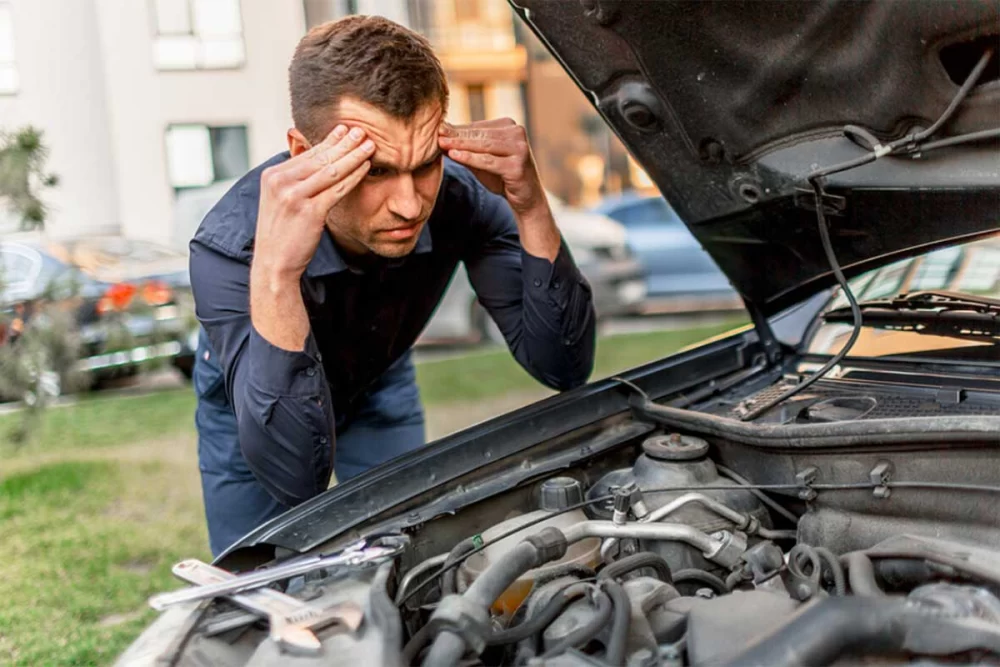 علت گاز خوردن ماشین