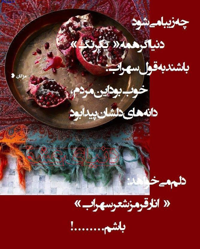 عکس شب یلدا بدون متن