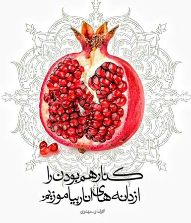 عکس شب یلدا بدون متن