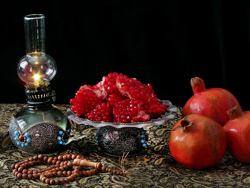 عکس برای شب یلدا دخترانه