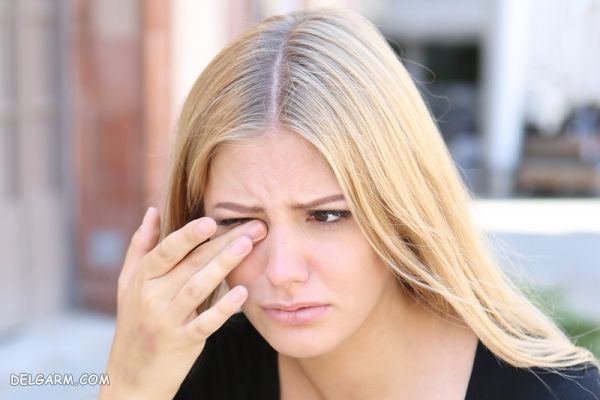 درد چشم به علت جسم خارجی