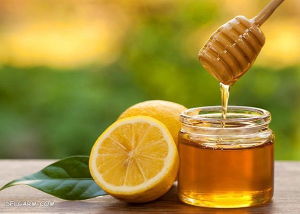 آب لیمو و عسل برای درمان سرفه