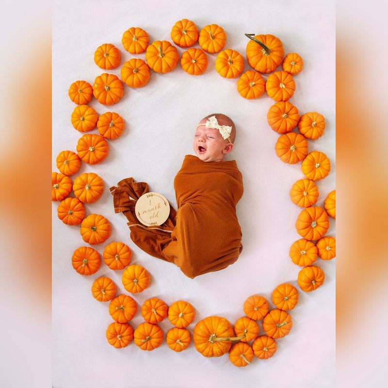 ایده عکس هالووین نوزاد در منزل و آتلیه