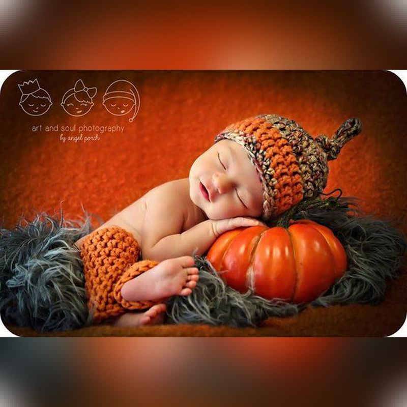 ایده عکس هالووین نوزاد در منزل و آتلیه
