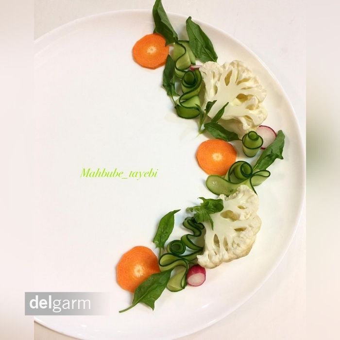 مدل دورچین غذا - عکس ایده دورچین غذا - تزیین دورچین غذا