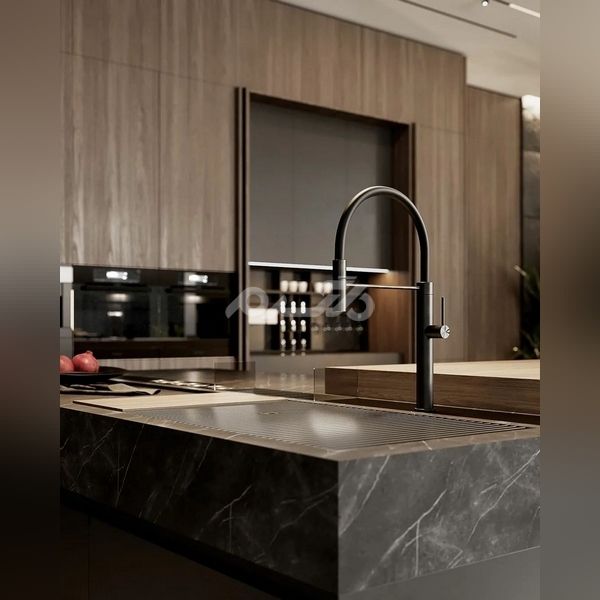 کابینت جدید ۱۴۰۱ | هایگلاس مدل کابینت آشپزخانه ایرانی جدید | مدل کابینت جدید طرح ال 