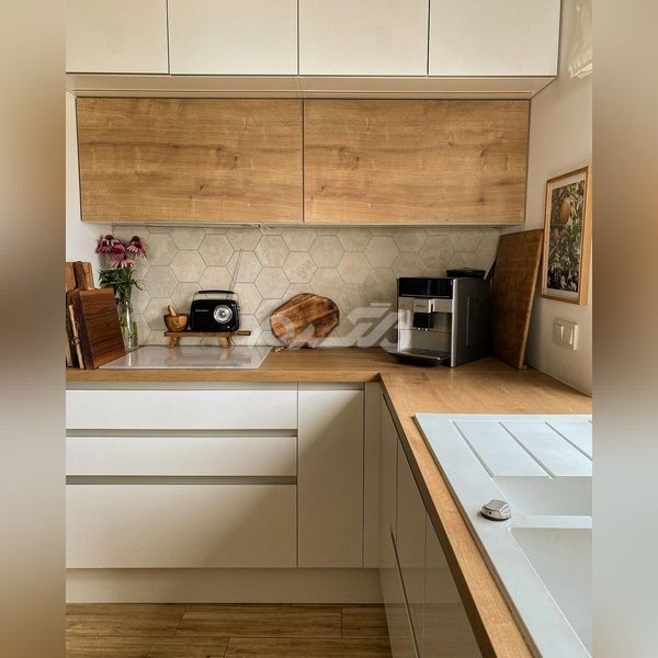کابینت جدید ۱۴۰۱ | هایگلاس مدل کابینت آشپزخانه ایرانی جدید | مدل کابینت جدید طرح ال 