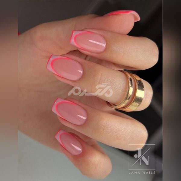 ناخن فرنچ 1401 | ناخن فرنچ کوتاه | ناخن فرنچ سفید | ناخن فرنچ کالباسی
