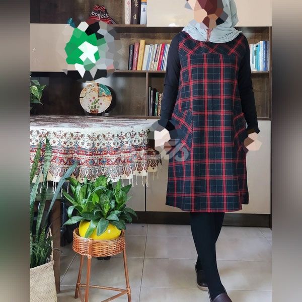 مدل سارافون پاییزه 1401 | مدل سارافون پاییزه جدید 2022 | مدل سارافون چهارخونه جدید