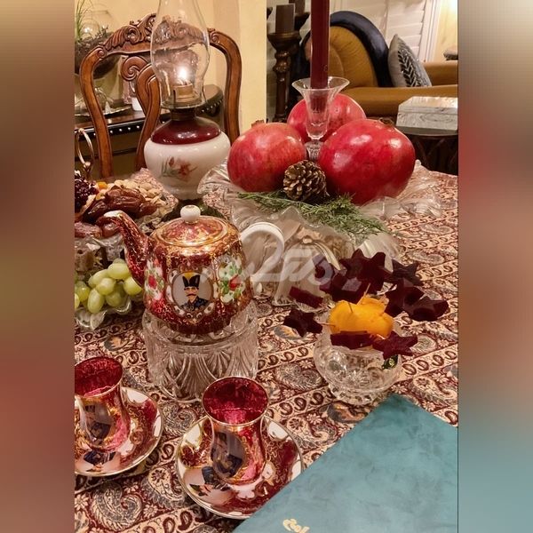 سفره شب یلدا باکلاس 2023 | سفره شب یلدا برای عروس | زیباترین سفره شب یلدا