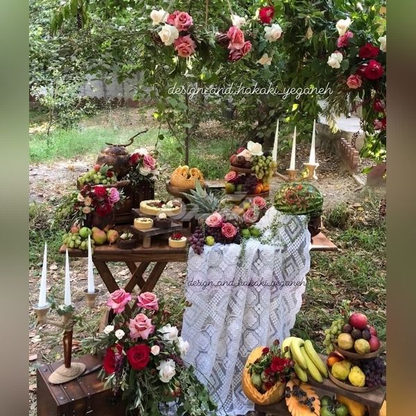 تزیینات شب یلدا 2023 | سفره شب یلدا 1402 | جدیدترین تزیینات شب یلدا