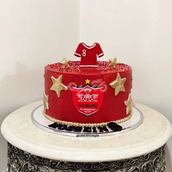 کیک قرمز 2023 | مینی کیک قرمز 1402 | عکس کیک قرمز