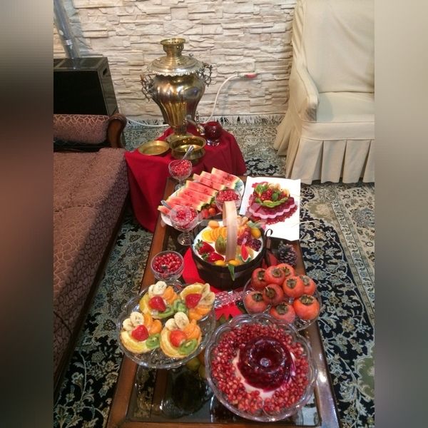 تزیین شب یلدا برای عروس ساده 2023 | تزیین هندوانه شب یلدا برای عروس | تزیین شب یلدا برای عروس اینستاگرام