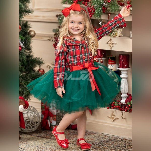 مدل لباس کریسمس 2023 | مدل لباس کریسمس بچه گانه دخترانه | مدل لباس برای کریسمس 2023