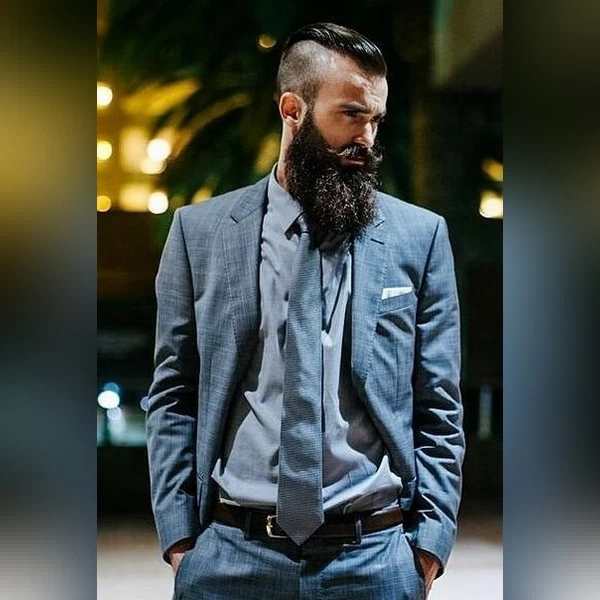 مدل ریش بلند 2023 | مدل ریش بلند با موی کوتاه | مدل ریش بلند سایه دار