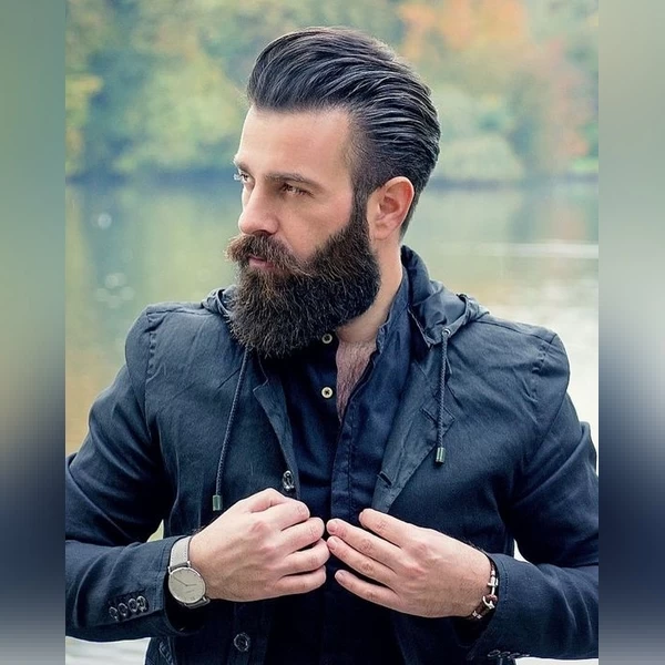 مدل ریش بلند 2023 | مدل ریش بلند با موی کوتاه | مدل ریش بلند سایه دار