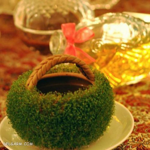 تزیین سبزه برای عید نوروز