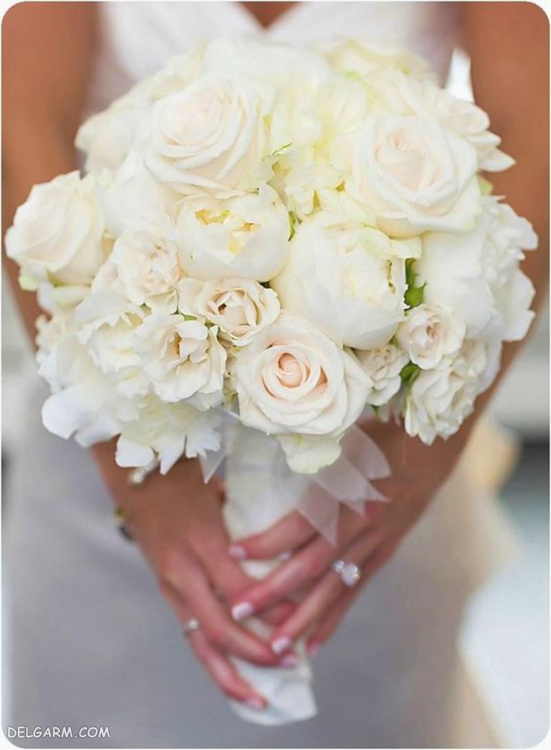 تزیین دسته گل عروس