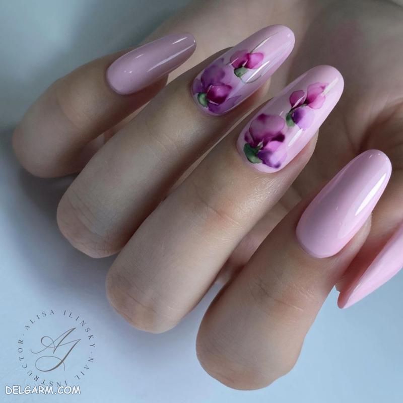 طراحی ناخن دخترانه برای عید