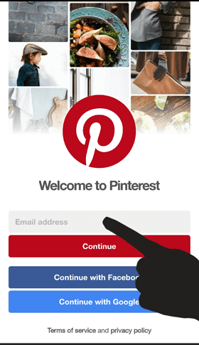 چگونه در Pinterest پینترست ثبت نام کنیم ؟